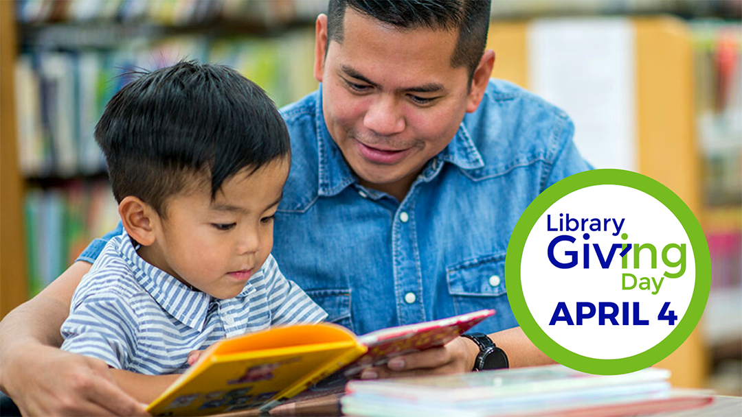 Logo: Library Giving Day April 4
